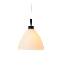 HÄNGLAMPA Maxi Dove 30/26 cm  - opal/svart, Basics, metall/glas (30/26cm) - Belid