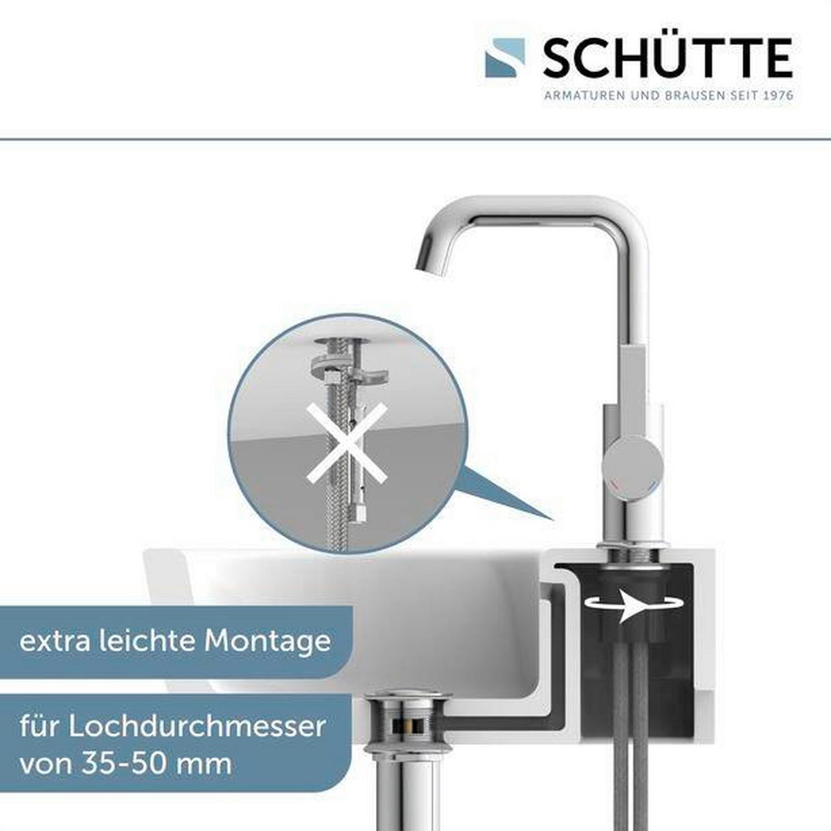 FÜRDŐSZOBAI CSAPTELEP 5/24,5/17,5 cm  - krómszínű, Basics, fém (5/24,5/17,5cm) - Schütte