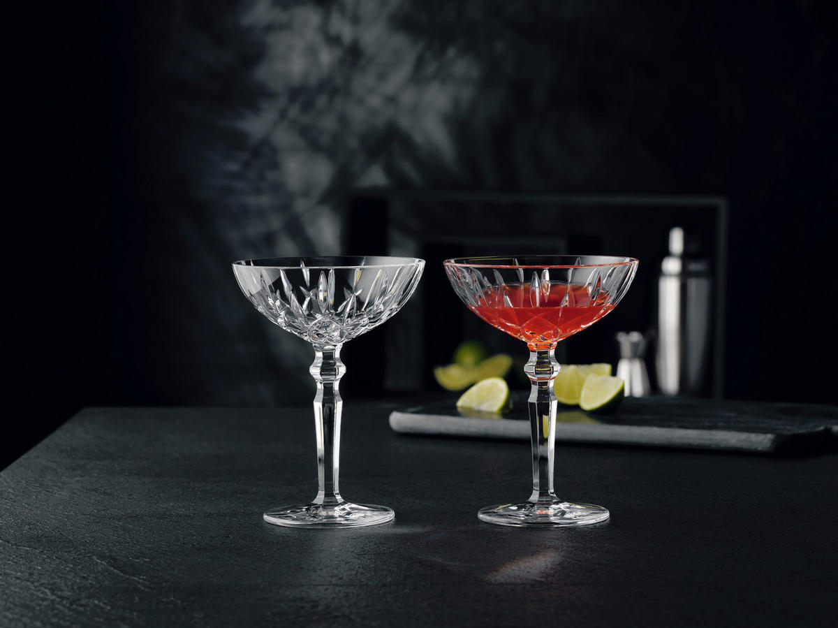 COCKTAILGLAS 180 ml 2-teilig  - Klar, Basics, Glas (22,6/15,5/11,3cm) - Nachtmann