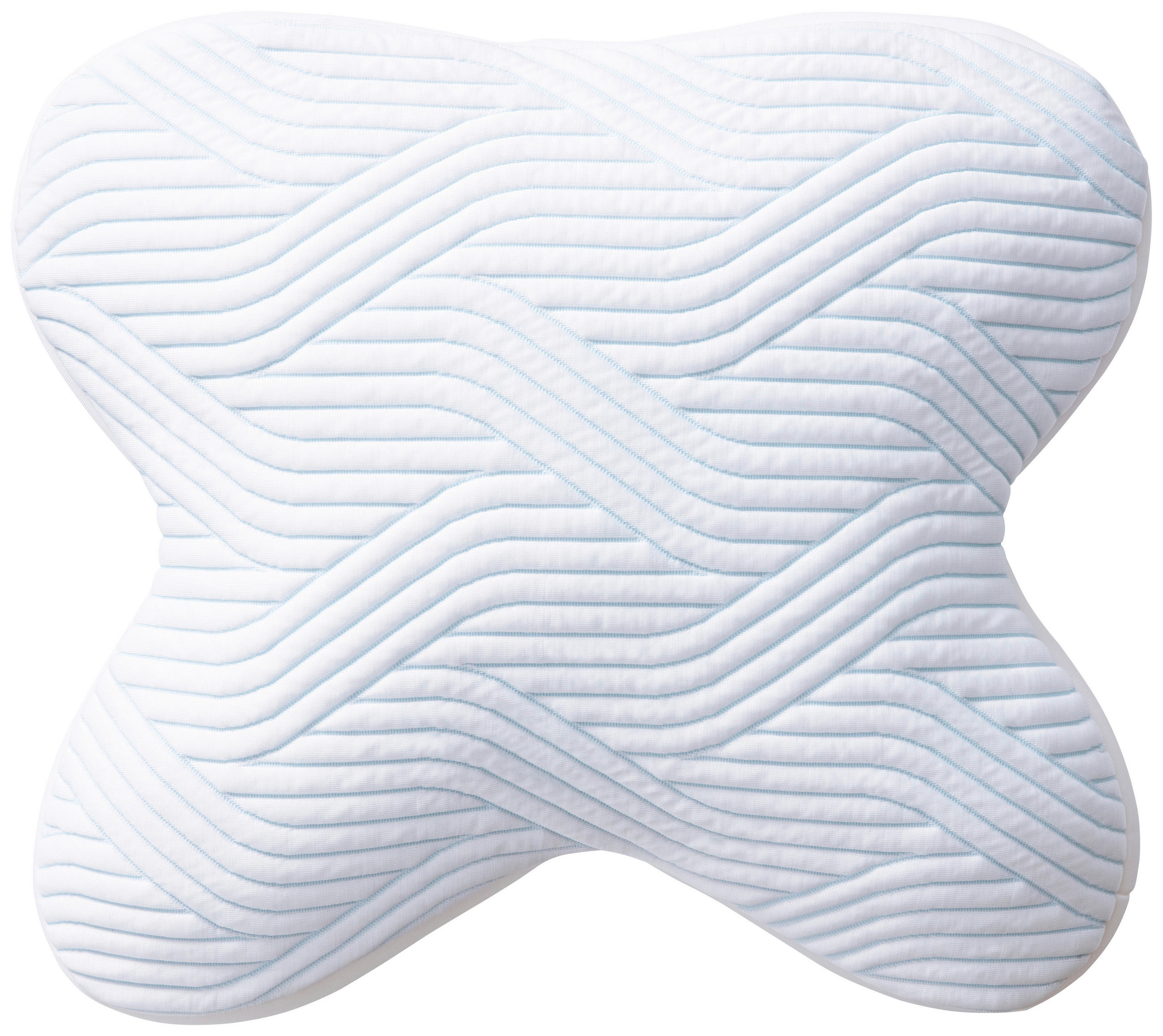 NACKENKISSEN  60/50 cm  - Naturfarben/Weiß, Basics, Textil (60/50cm) - Tempur