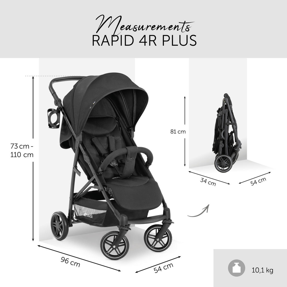 Hauck rapid outlet fold