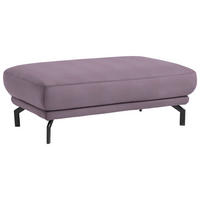 HOCKER in Textil Lila, Flieder  - Lila/Flieder, Design, Textil/Metall (127/46/72cm) - Dieter Knoll
