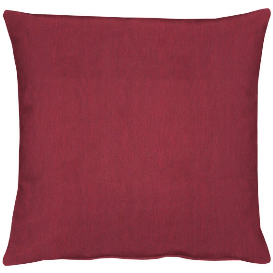 ZIERKISSEN 39/39 cm  - Bordeaux, Basics, Textil (39/39cm) - Apelt