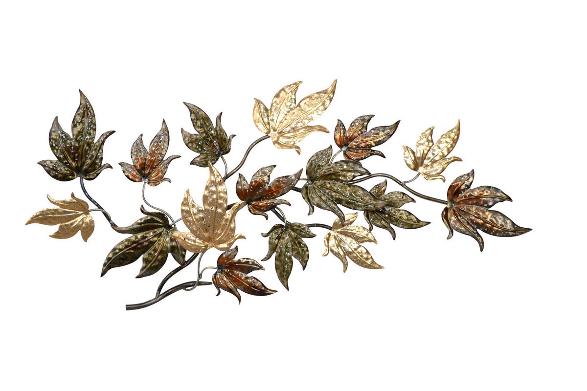 WANDDEKO Metall  - Grün, Design, Metall (5/104/52cm) - MID.YOU