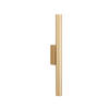 LED-WANDLEUCHTE GRECO 30/3.2/6 cm   - Goldfarben, Design, Metall (30/3.2/6cm)