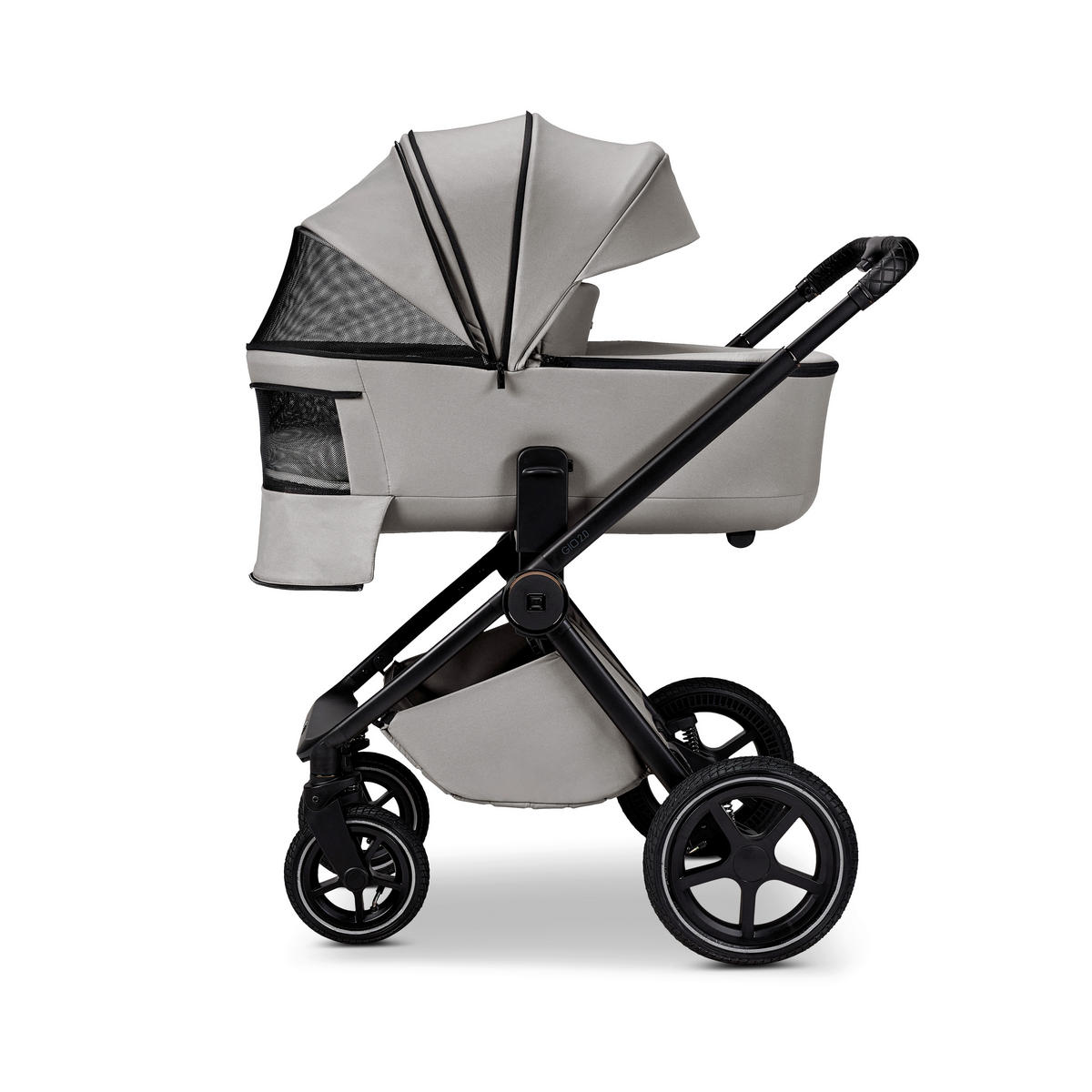 KOMBIKINDERWAGEN  Gio 2.0  Ghost  - Blaugrau, Basics (84/61/114cm) - Moon