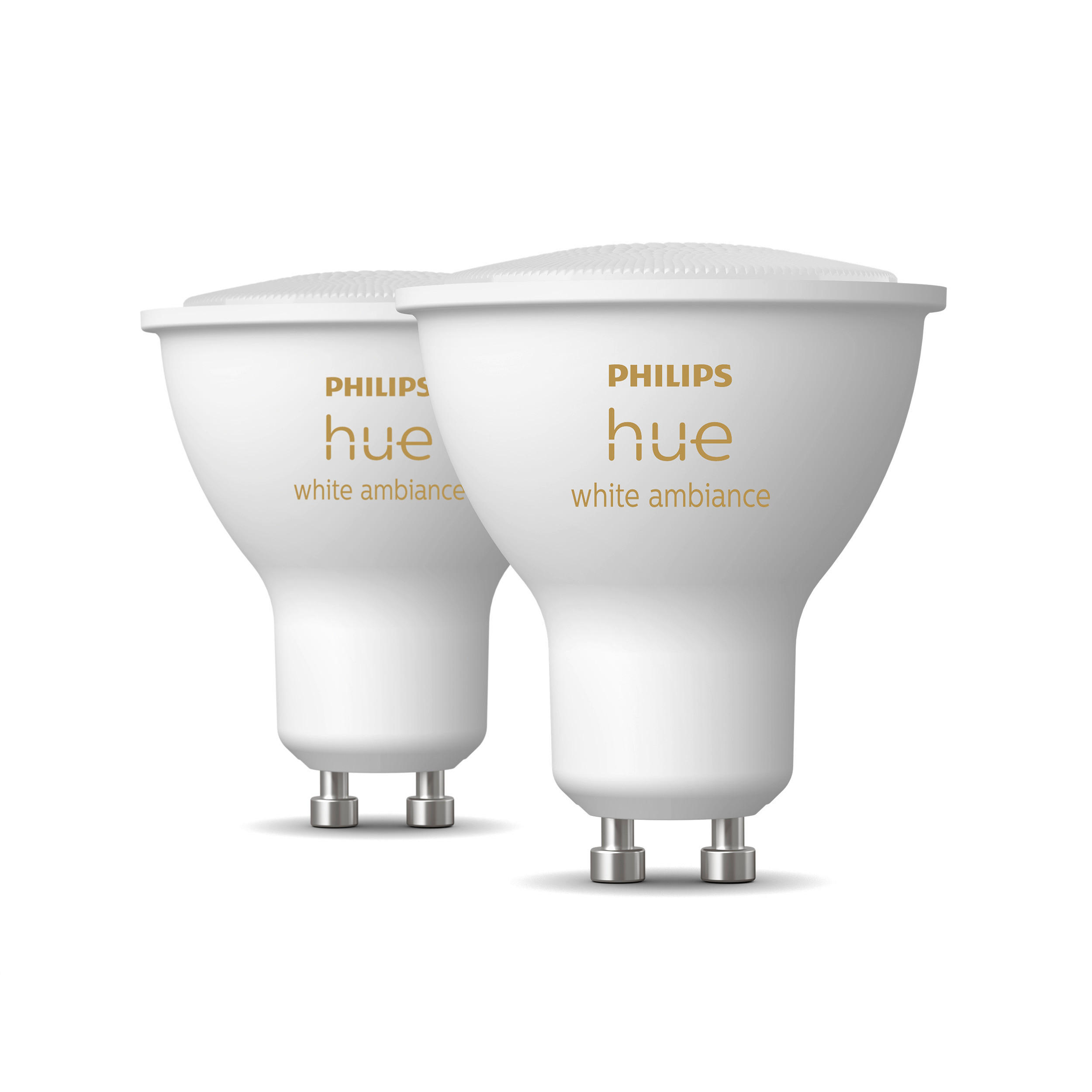 LED-LEUCHTMITTEL   GU10 4,3 W 250 lm 2 Stück  - Weiß, Basics, Kunststoff (5/5,8/5cm) - Philips HUE