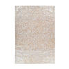 FLACHWEBETEPPICH 80/150 cm Finish 125 Beige / Gold Goldfarben, Beige  - Beige/Goldfarben, Basics, Leder/Textil (80/150cm) - Novel