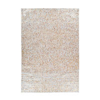 FLACHWEBETEPPICH 80/150 cm Finish 125 Beige / Gold Goldfarben, Beige  - Beige/Goldfarben, Basics, Leder/Textil (80/150cm) - Novel