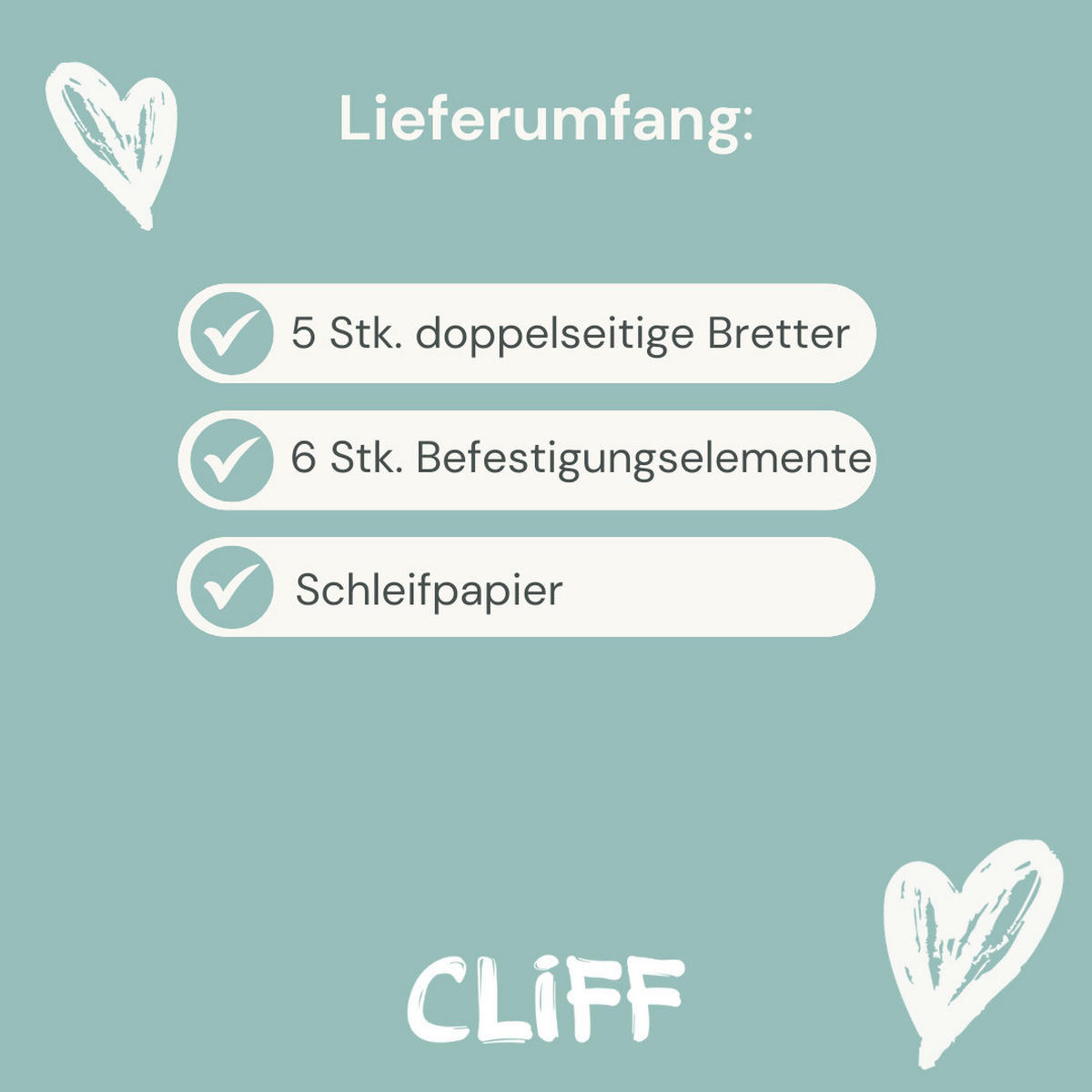 BALANCE BOARD - Birkefarben, Basics, Holz (300cm) - CLIFF