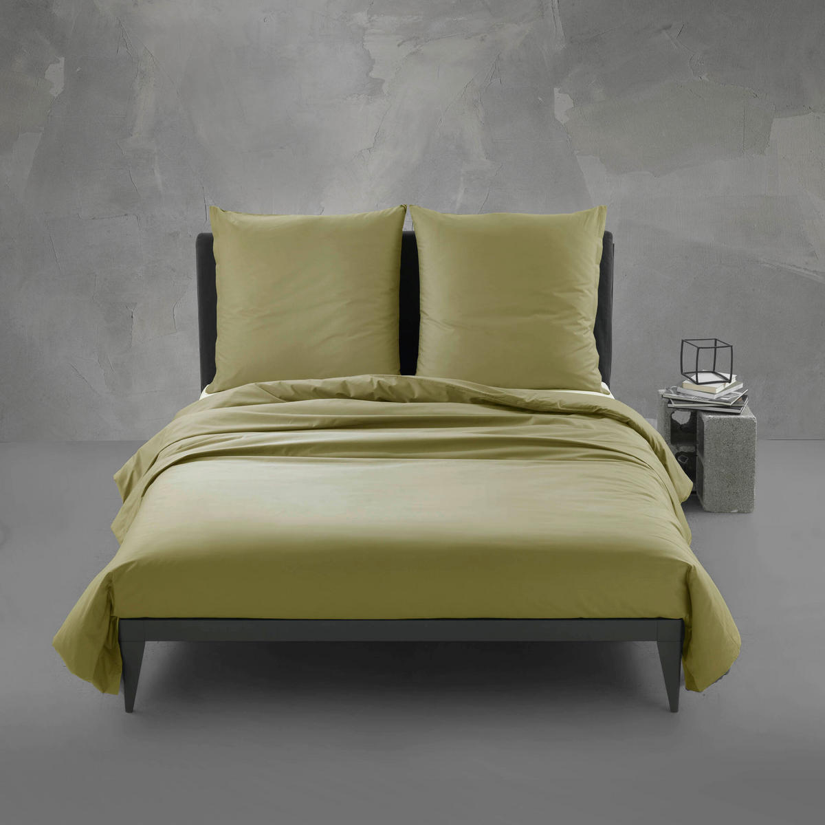 BETTWÄSCHE DIESEL Perkal 200/200 cm  - Grün, Basics, Textil (200/200cm) - Diesel