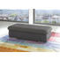 HOCKER Braun, Graphitfarben - Chromfarben/Graphitfarben, Design, Textil (130/42/63cm) - Beldomo Style HOCKER Braun, Graphitfarben - Chromfarben/Graphitfarben, Design, Textil (130/42/63cm) - Beldomo Style
