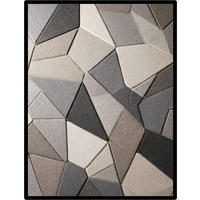 AKUSTIKBILD Abstraktes 90/120 cm  - Multicolor, Basics, Holz (90/120cm) - Euroart