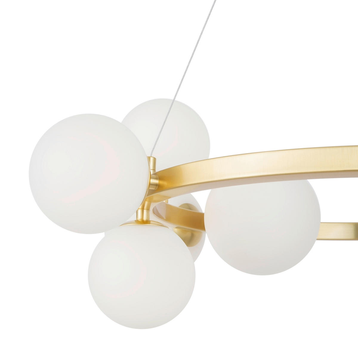 PENDELLEUCHTE  25/137/67 cm   - Goldfarben, Basics, Glas (25/137/67cm) - MAYTONI