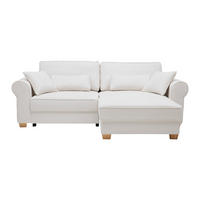 HÖRNSOFFA i cremefärgad  - beige/cremefärgad, Modern, trämaterial/trä (255/185cm) - MID.YOU