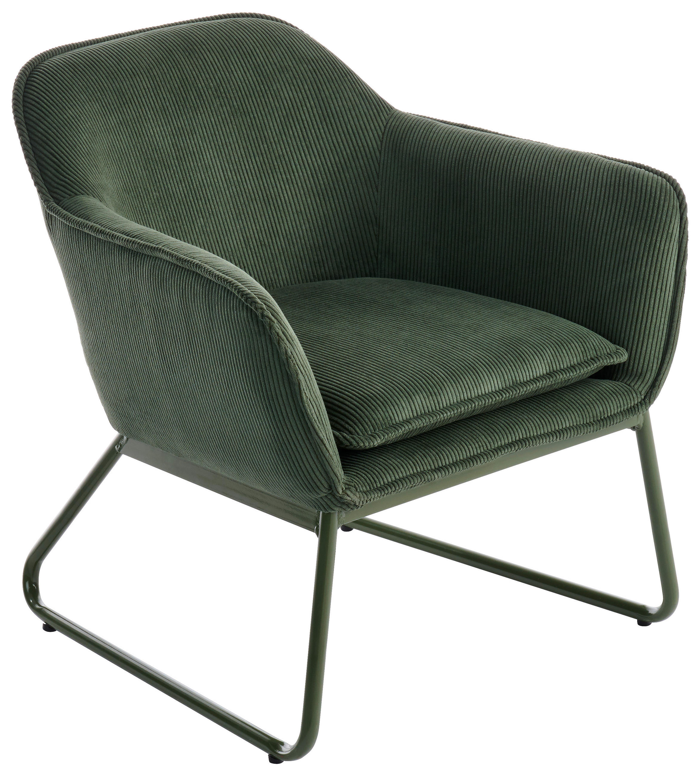 KINDERSESSEL - Grün, Trend, Holz/Textil (52/54/51cm) - Jimmylee