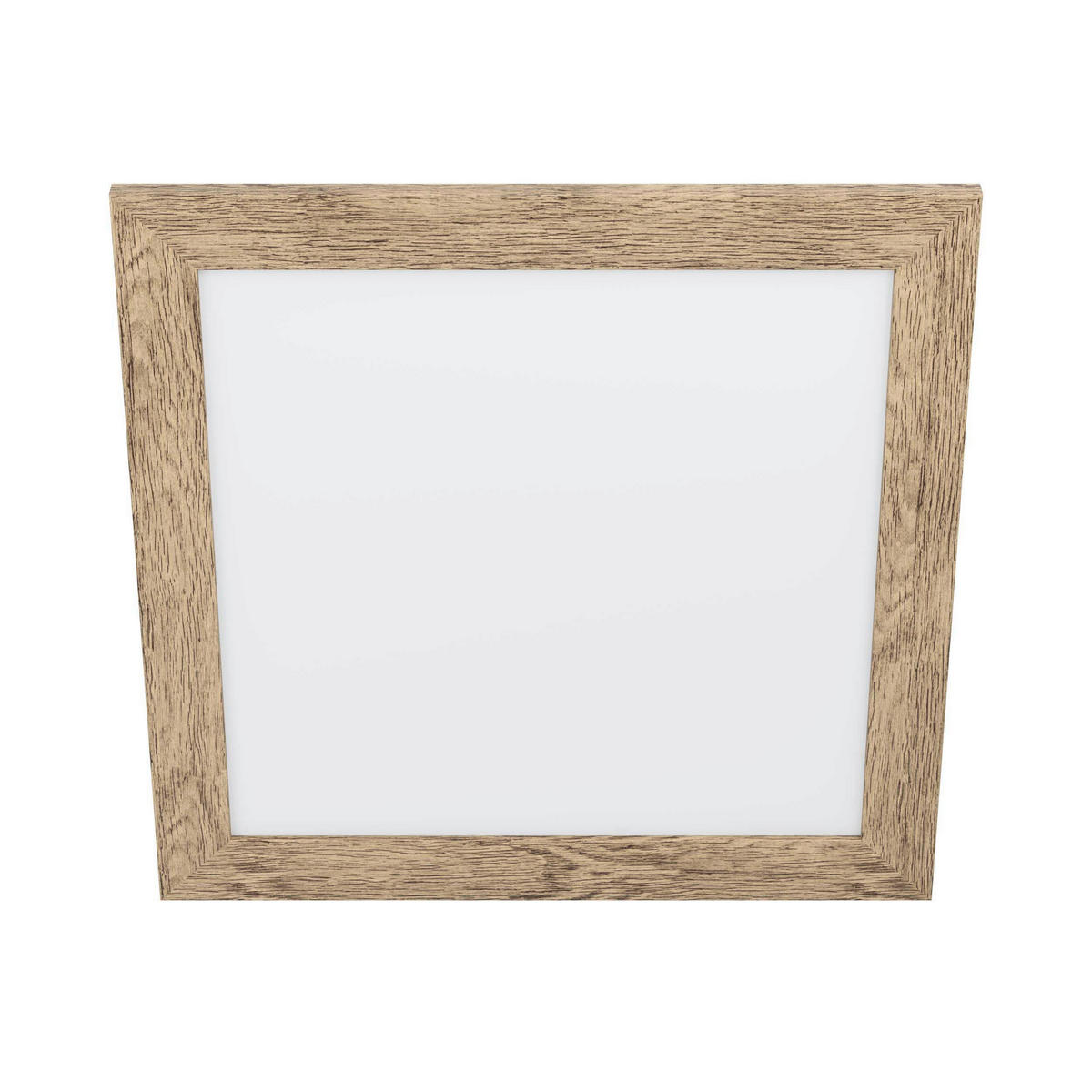 LED-PANEEL - Hellbraun/Weiss, Natur, Holz/Kunststoff (50/50/5,5cm) - Eglo