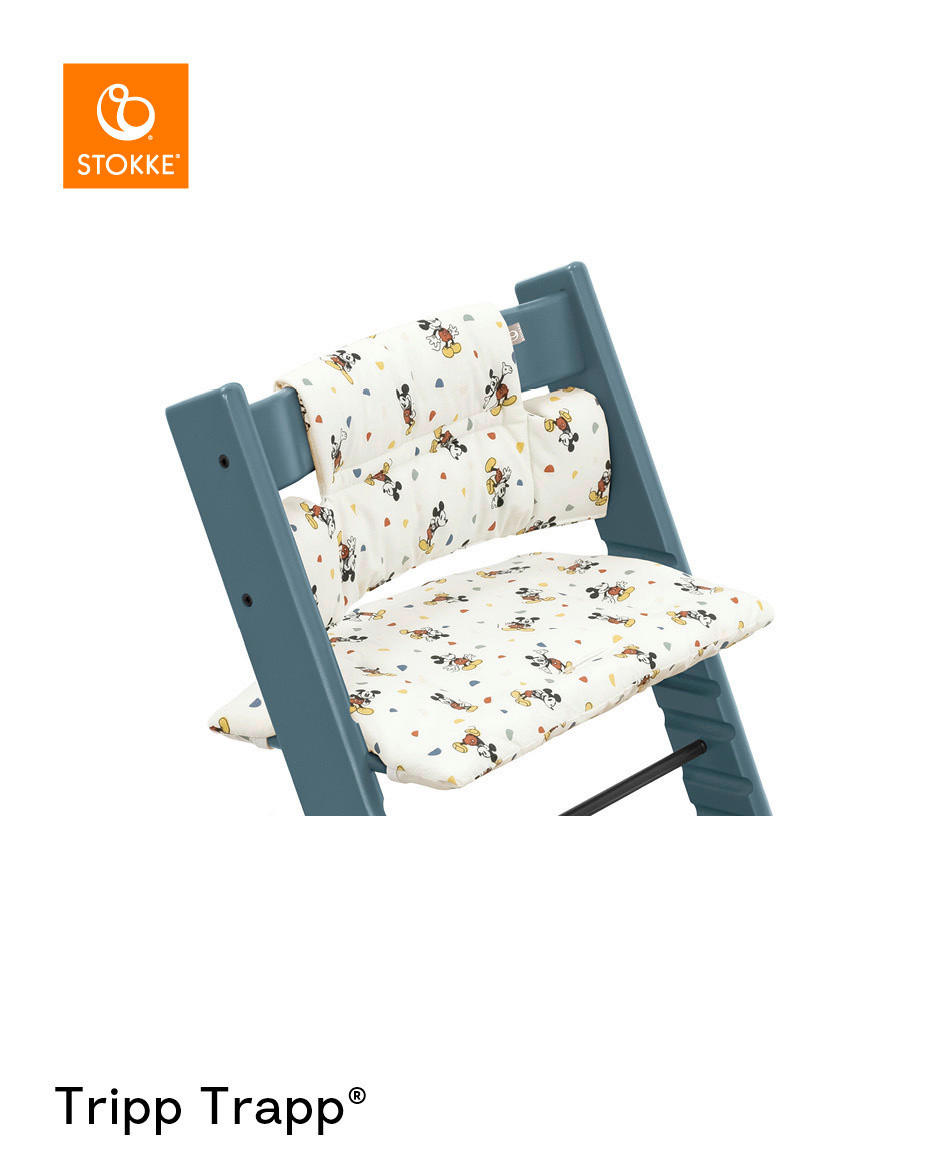 HOCHSTUHLEINLAGE Tripp Trapp  - Multicolor/Weiß, Basics, Textil (28/21/7cm) - Stokke