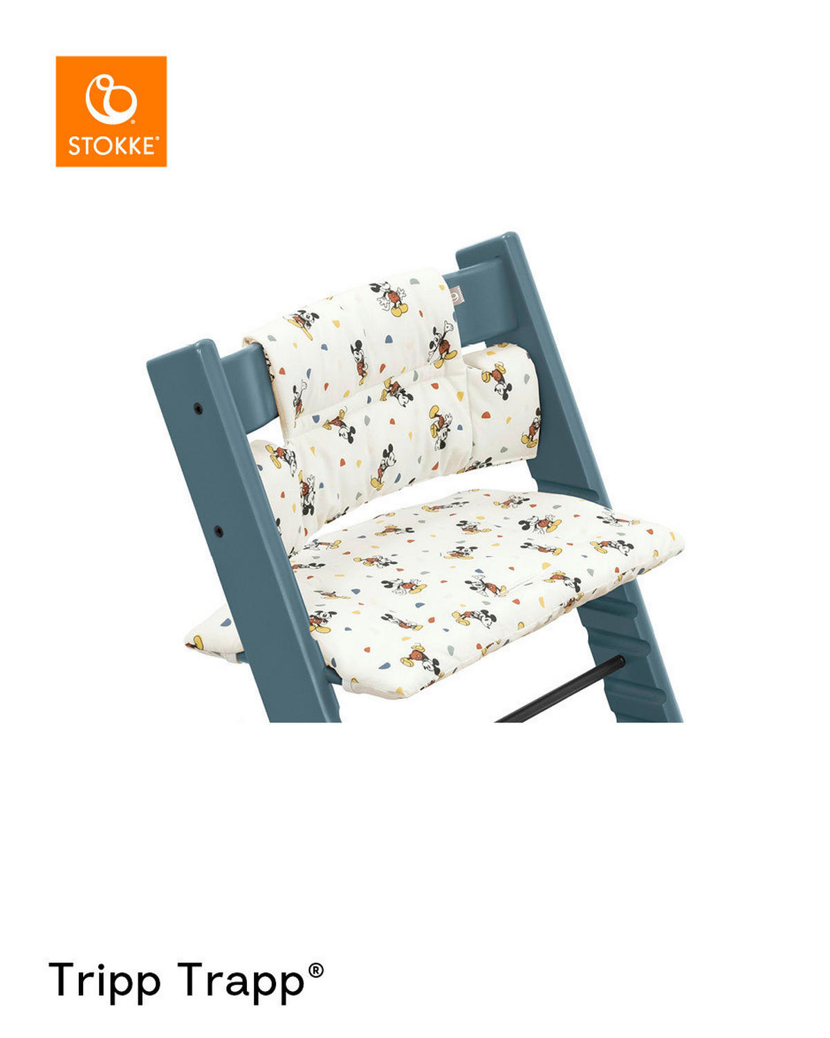 ULOŽAK ZA HRANILICU  Tripp Trapp  - bijela/višebojno, Basics, tekstil (28/21/7cm) - Stokke