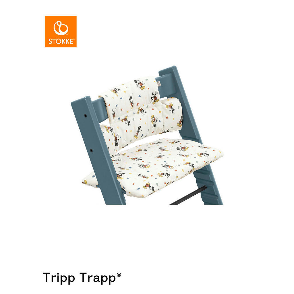 Thumbnail - Stokke Hochstuhleinlage Tripp Trapp, Mehrfarbig, Weiß, Textil, 28x21x7 cm, abwaschbar, wasserabweisend, Babymöbel, Hochs...