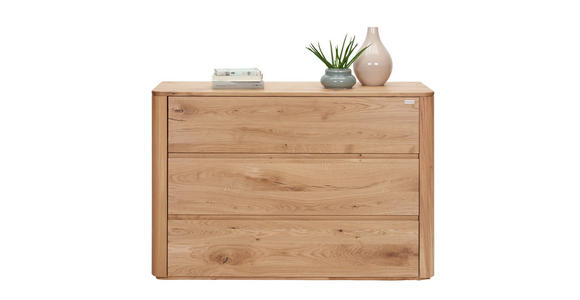 SIDEBOARD Wildeiche massiv geölt Eichefarben - Eichefarben, KONVENTIONELL, Holz (120/82/42cm) - Valnatura