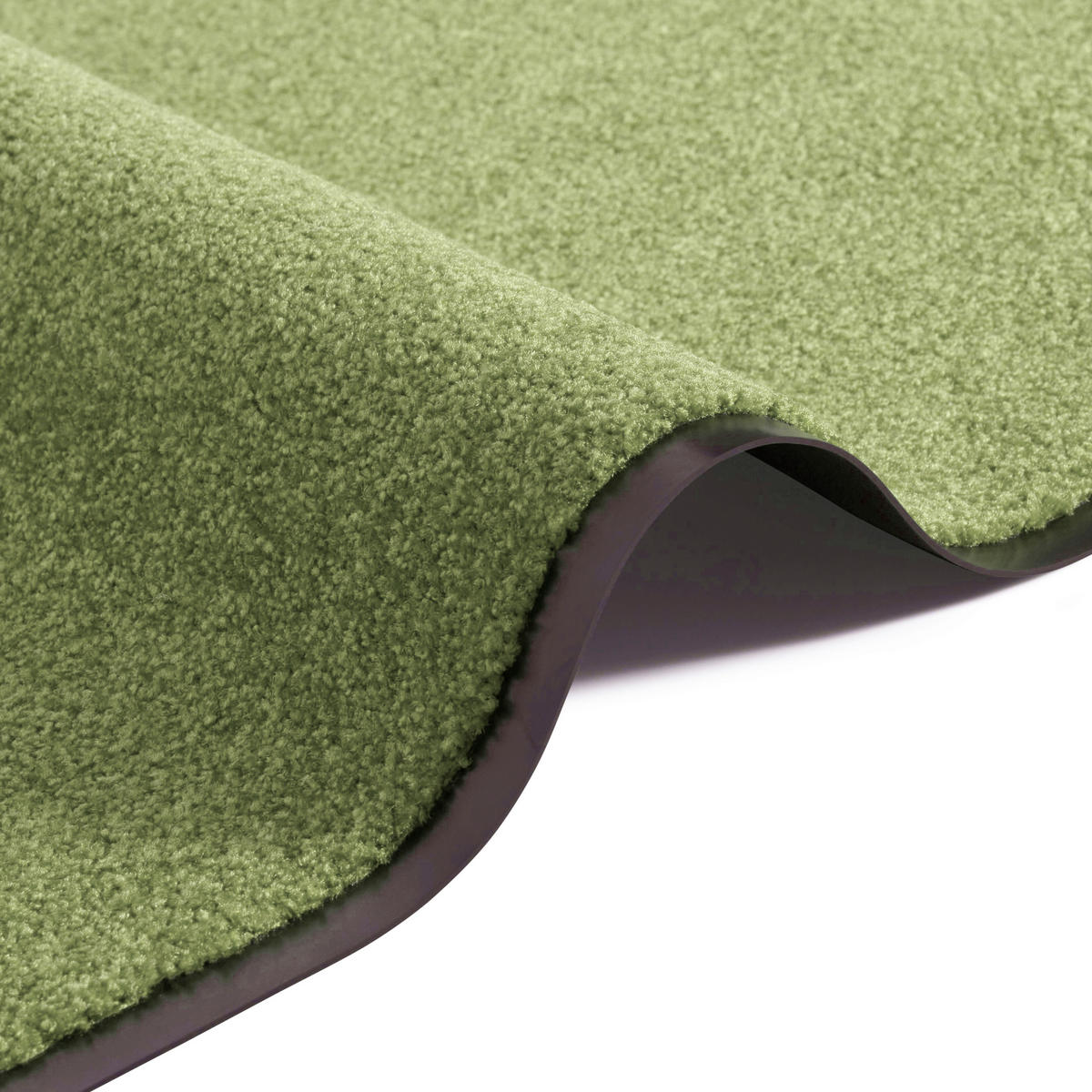SCHMUTZFANGMATTE  40/60 cm  Hellgrün  - Hellgrün, Basics, Kunststoff/Textil (40/60cm)