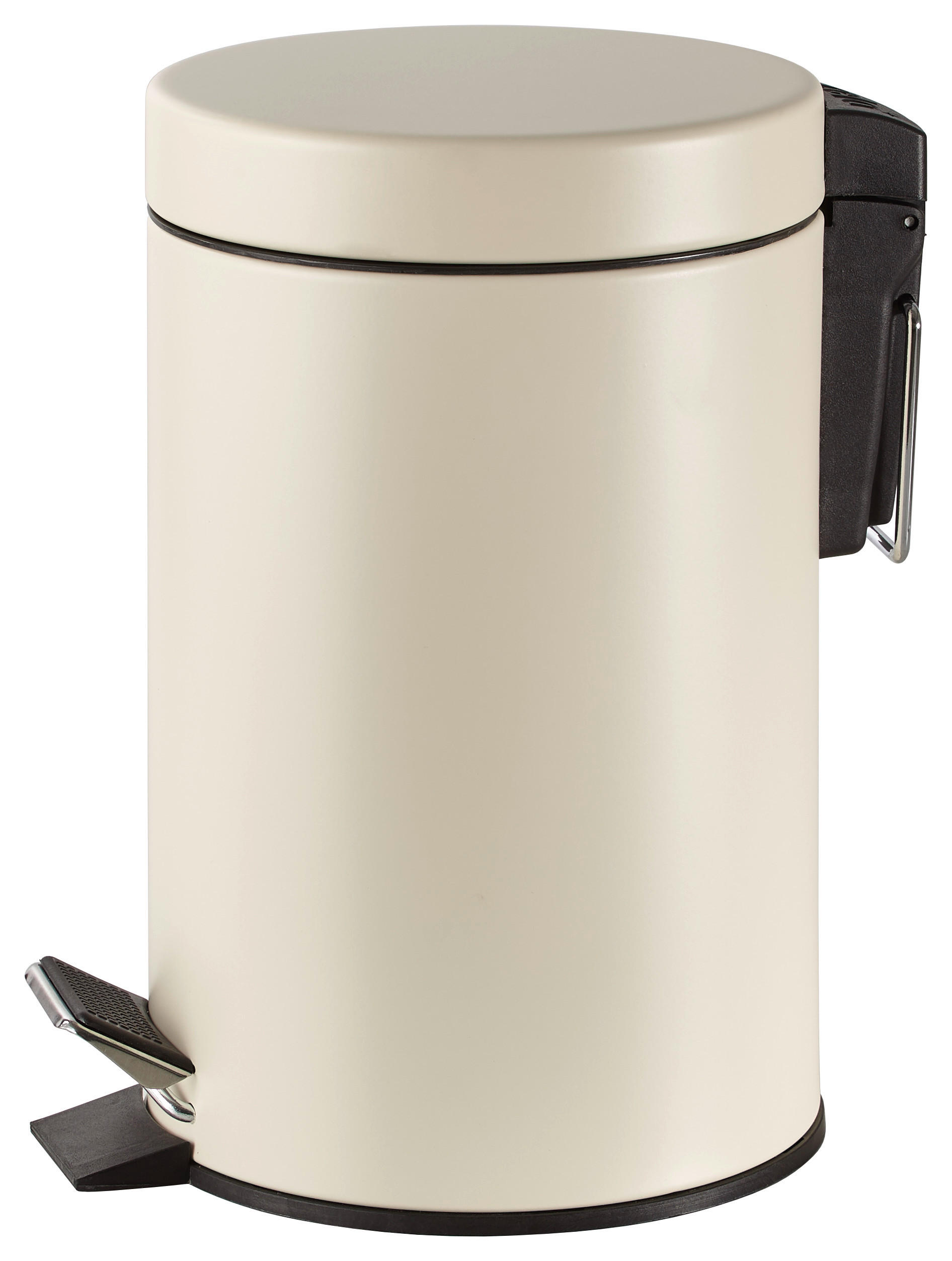 KOSMETIKEIMER 3 L - Beige/Schwarz, Basics, Kunststoff/Metall (16/26cm) - Kela