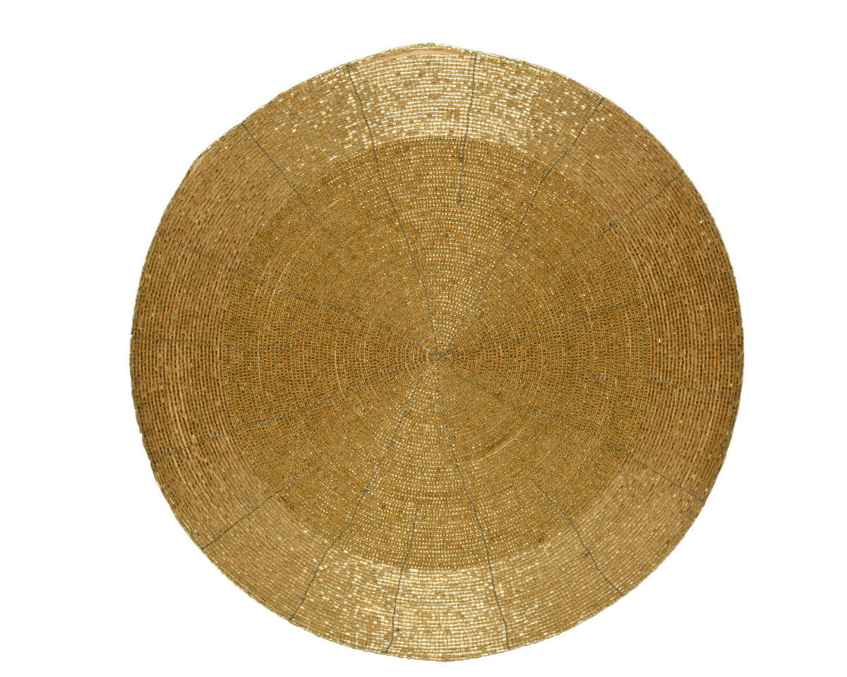 ÉTKEZŐALÁTÉT Üveg  - arany, Lifestyle, Üveg (35cm)