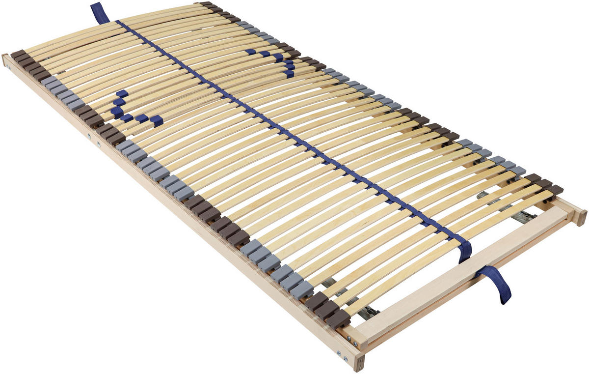 LATTENROST 80/200 cm Kopfteil, Fußteil verstellbar, Birke, Buche  - Naturfarben, Basics, Holz (80/200cm) - Sembella