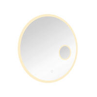 BADEZIMMERSPIEGEL 60/60/8 cm  - Silberfarben, MODERN, Glas (60/60/8cm)