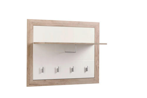 ELŐSZOBAPANEL 93/71/26 cm  - fehér/szürke, Basics, faalapú anyag (93/71/26cm) - Xora