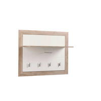 ELŐSZOBAPANEL 93/71/26 cm  - fehér/szürke, Basics, faalapú anyag (93/71/26cm) - Xora