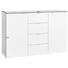 SIDEBOARD 140/100/42 cm - Schwarz/Graphitfarben, Design, Glas/Holzwerkstoff (140/100/42cm) - Hom`in SIDEBOARD 140/100/42 cm - Schwarz/Graphitfarben, Design, Glas/Holzwerkstoff (140/100/42cm) - Hom`in