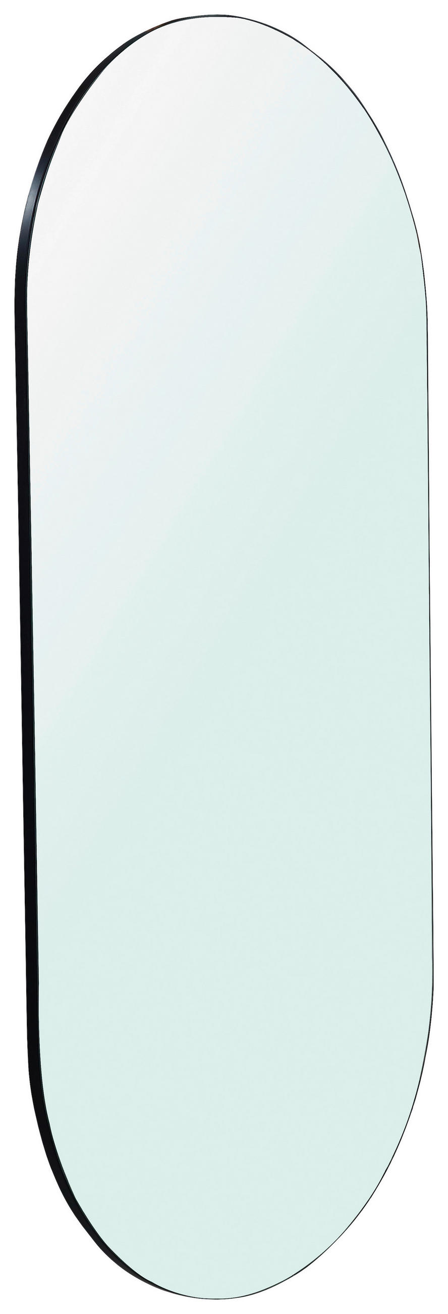 WANDSPIEGEL 70/150/1,6 cm    in oval  - Klar, Design, Glas/Holzwerkstoff (70/150/1,6cm) - MID.YOU