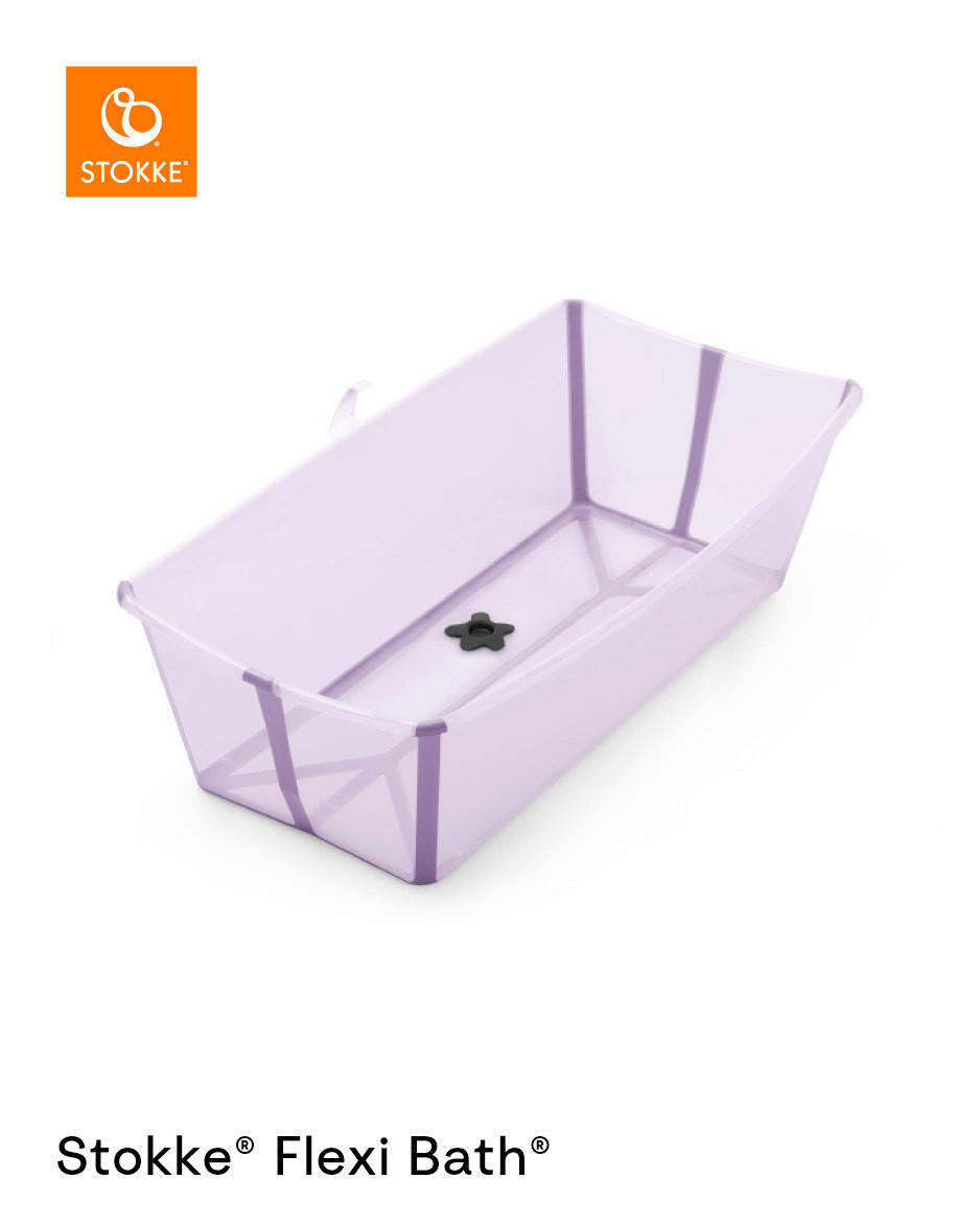 OTROŠKA KOPALNA KAD  FLEXI BATH XL  24/40/80 cm        - lila/vijolična, Basics, umetna masa (24/40/80cm) - Stokke