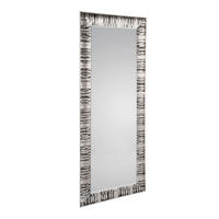 NÁSTĚNNÉ ZRCADLO  - barvy stříbra, Moderní, plast/sklo (90/190/3cm) - Xora