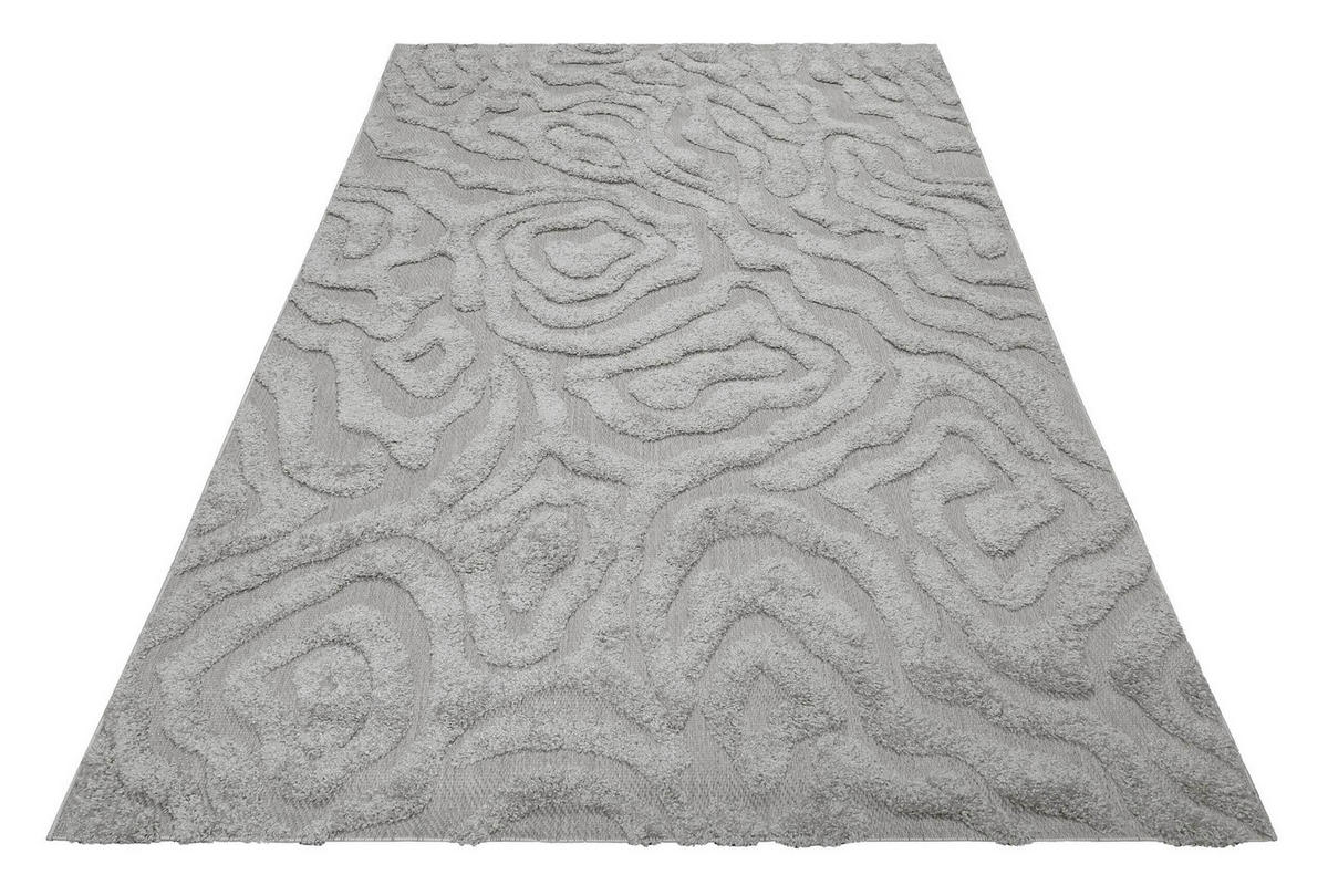 OUTDOORTEPPICH 133/200 cm Soul Jack Grau  - Grau, KONVENTIONELL, Textil (133/200cm) - Esprit