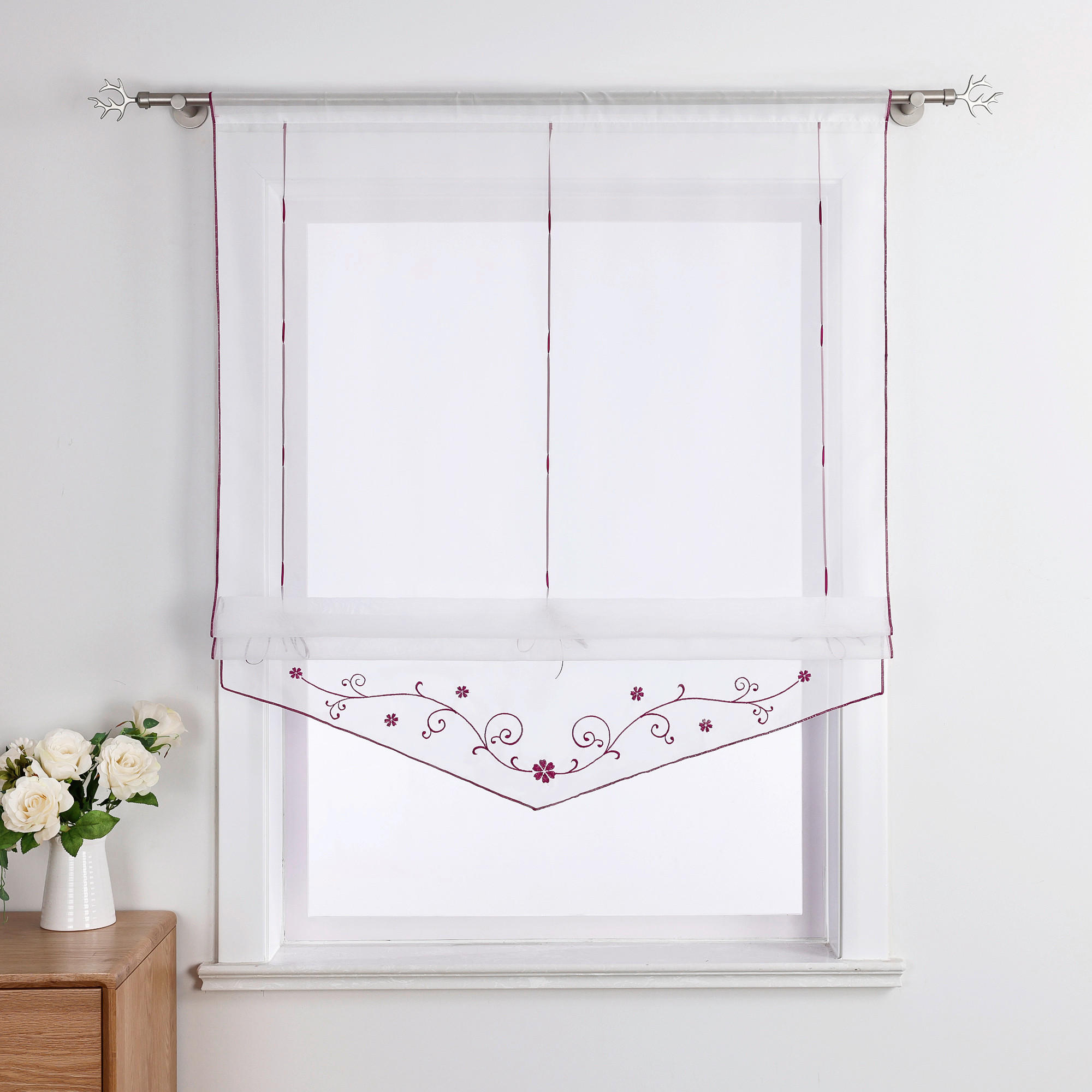 FALTROLLO  transparent  80/140 cm    - Weiß Hochglanz, Basics, Textil (80/140cm)