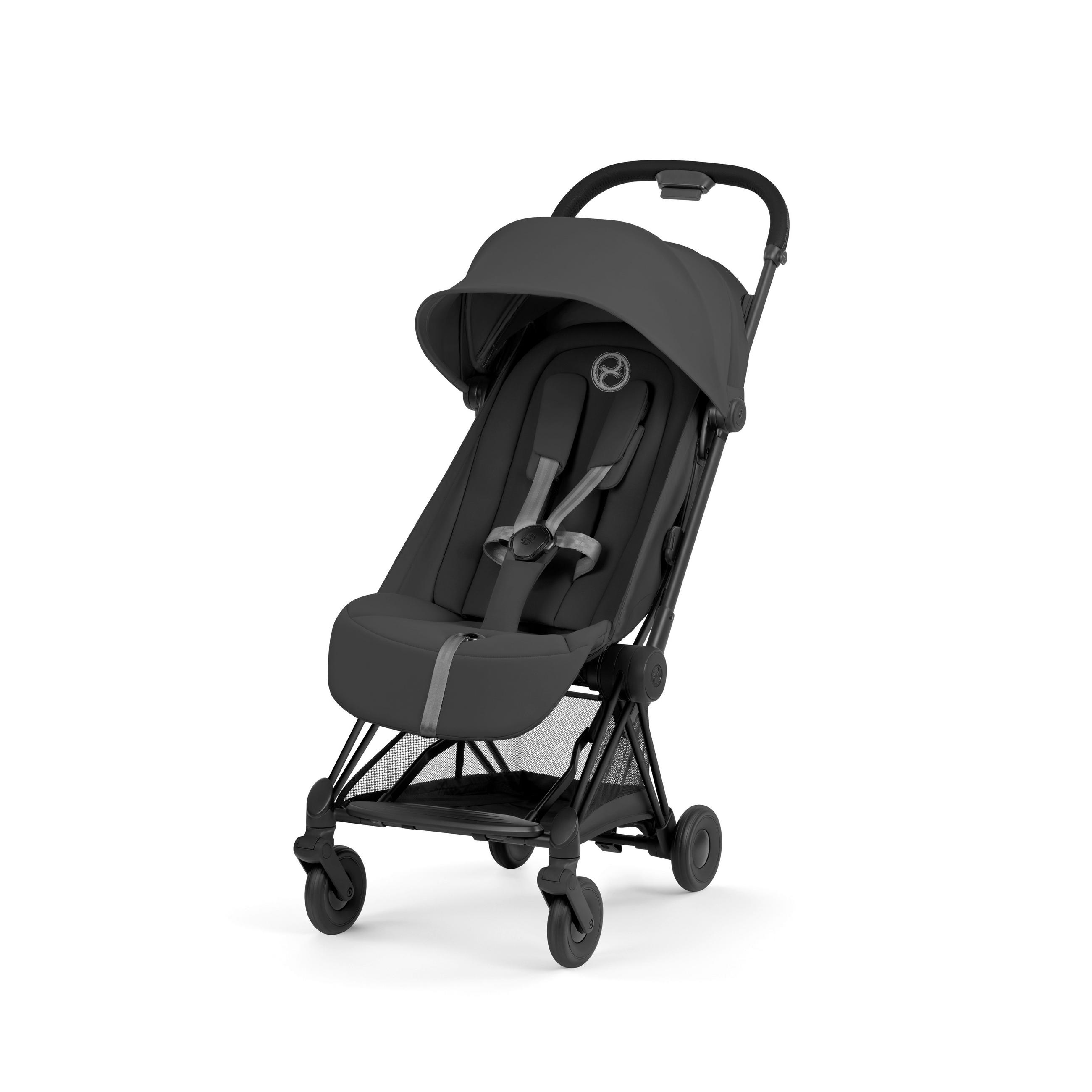 BUGGY COŸA Comfort Matt  - Schwarz, Basics, Kunststoff/Textil (79/44/105cm) - cybex PLATINUM