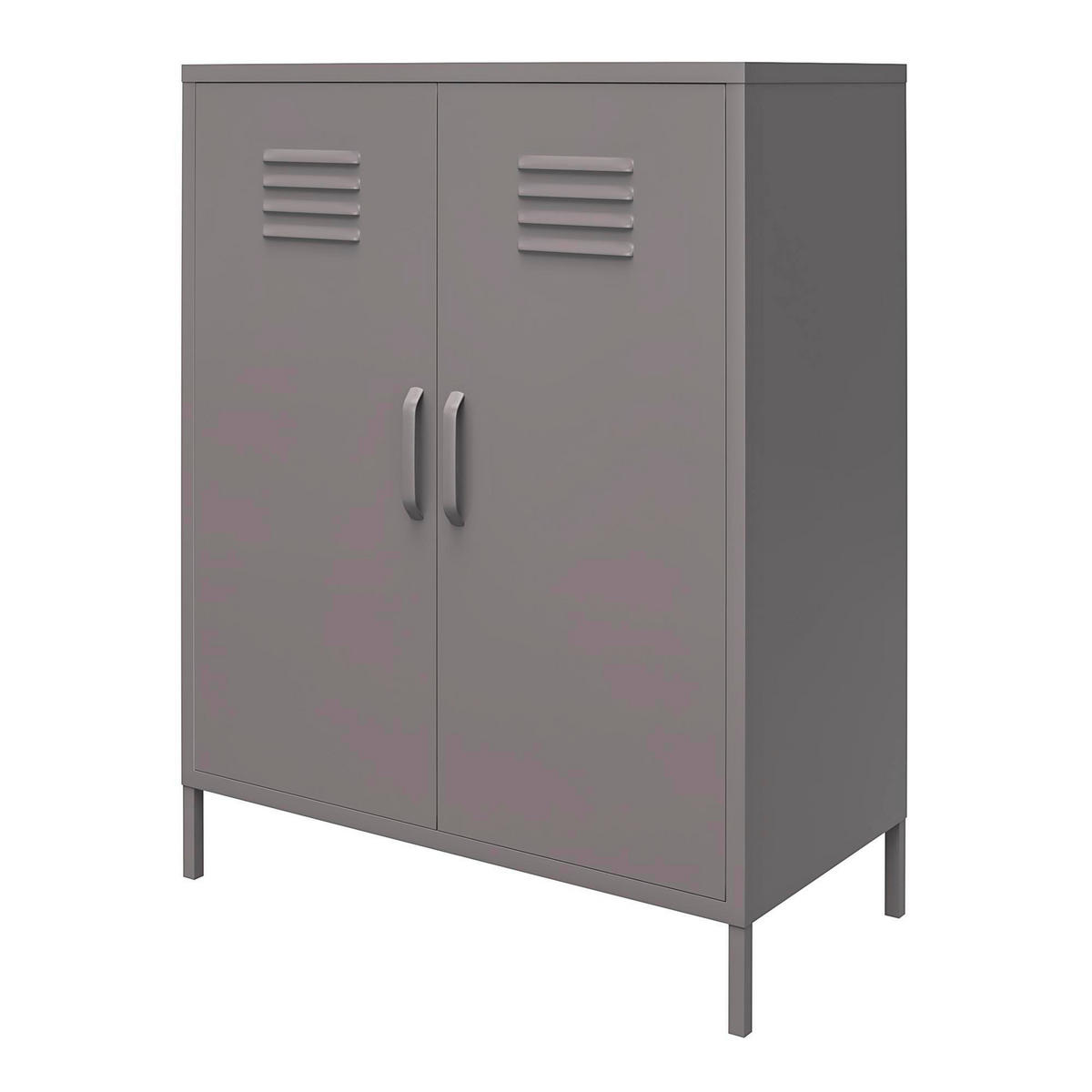 HIGHBOARD Bradford  in 79/100/39 cm  - Grau, Design, Metall (79/100/39cm) - MID.YOU