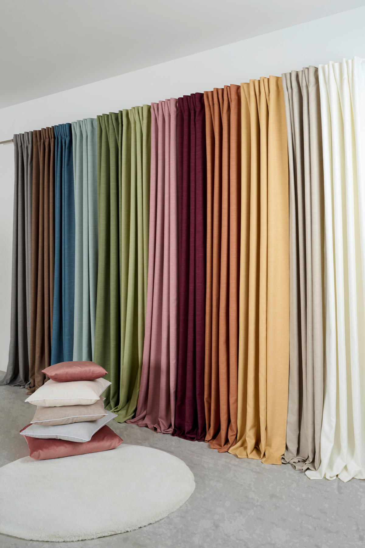 FERTIGVORHANG blickdicht  - Creme, Basics, Textil (140/255cm) - Novel