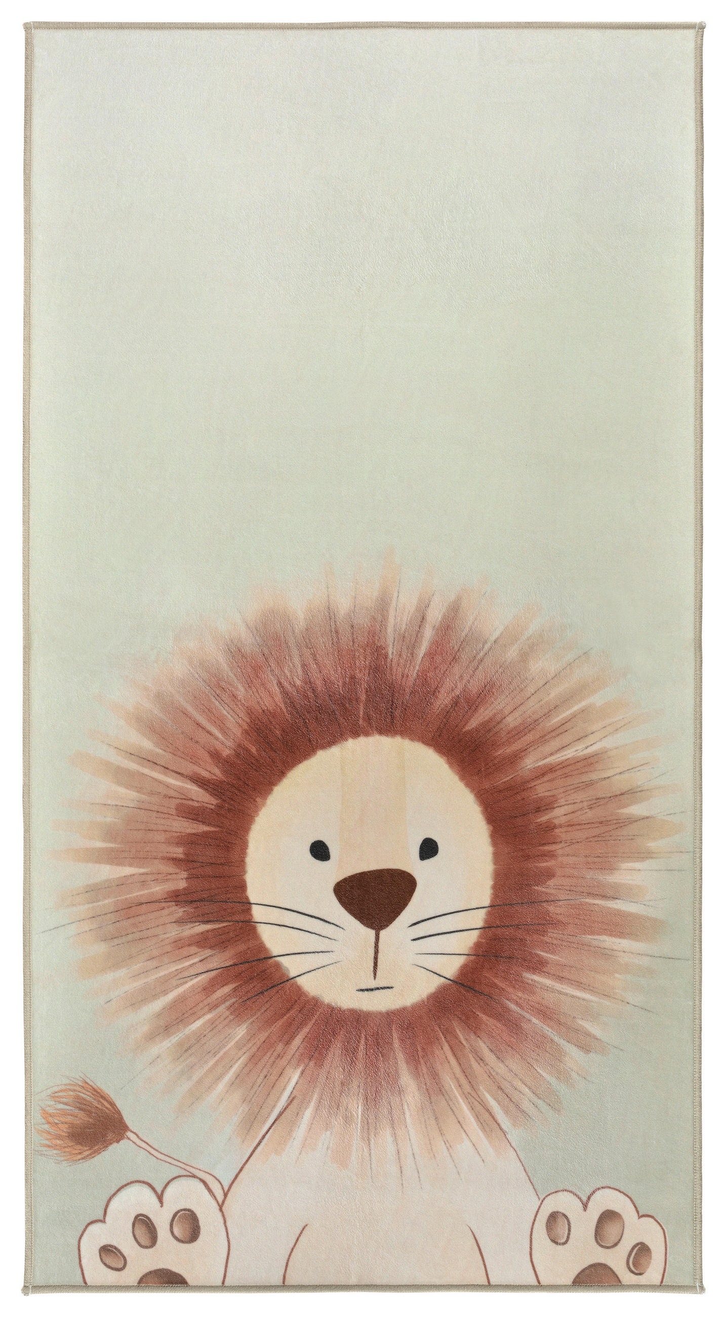 KINDERTEPPICH 80/150 cm LIVING-KIDS  - Beige/Multicolor, LIFESTYLE, Kunststoff/Textil (80/150cm) - Lindorug