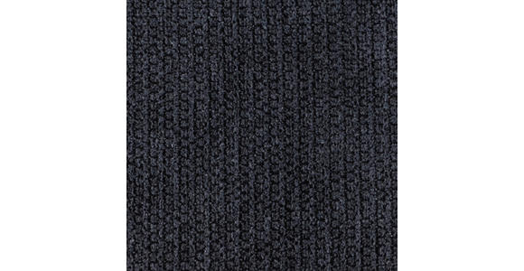 HOCKER in Textil Dunkelgrau  - Dunkelgrau/Schwarz, KONVENTIONELL, Textil/Metall (106/40/72cm) - Hom`in
