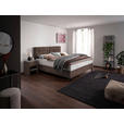 BOXSPRINGBETT 240/220 cm  in Hellbraun  - Hellbraun/Schwarz, KONVENTIONELL, Textil/Metall (240/220cm) - Esposa