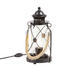 TISCHLEUCHTE - Schwarz, LIFESTYLE, Glas/Metall (14/33cm) - MARAMA