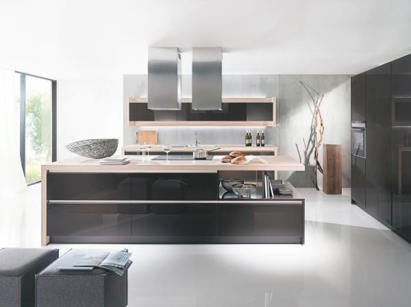 EINBAUKÜCHE   - Design, Holzwerkstoff - Novel