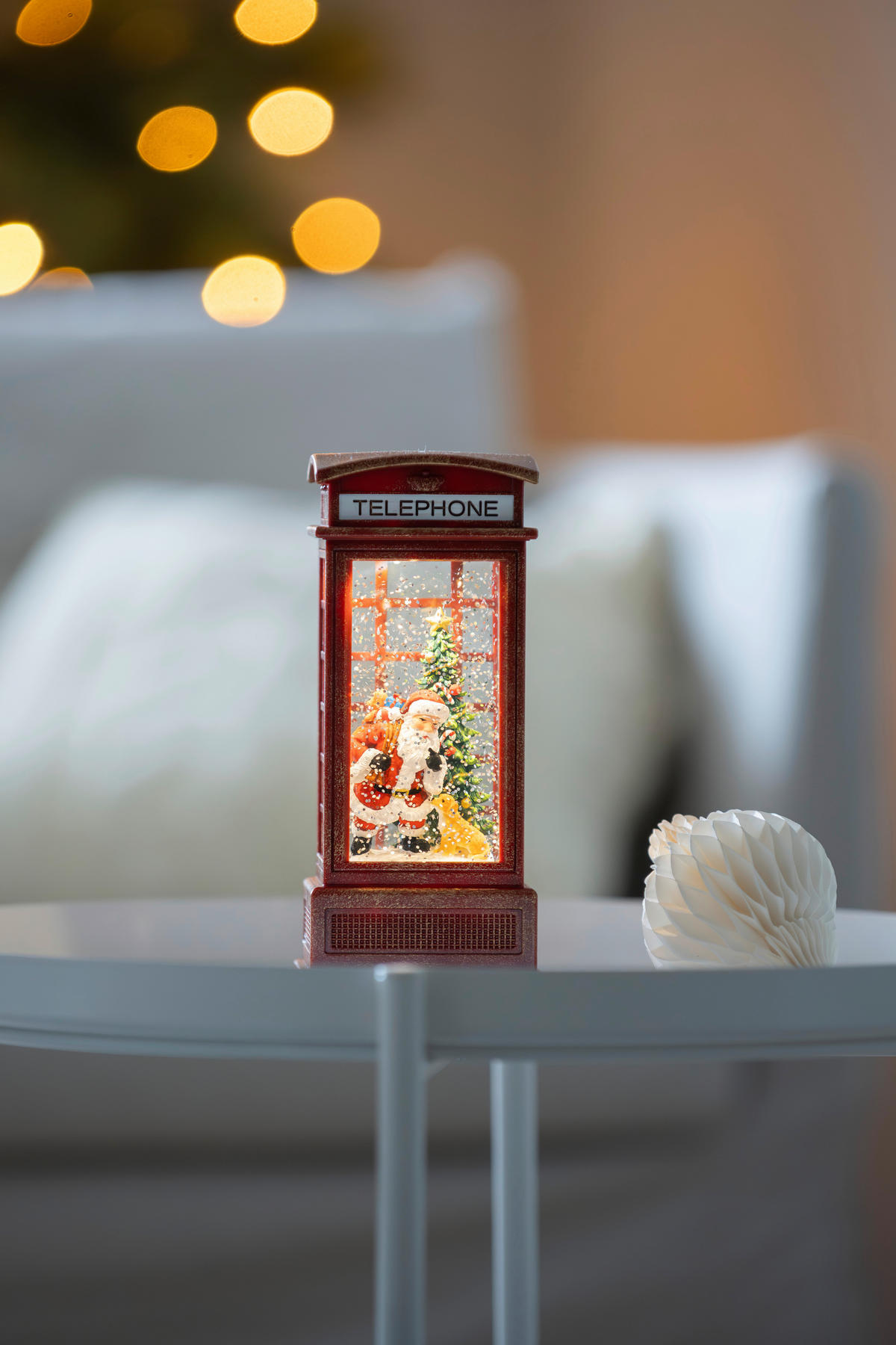 LED-DEKOLEUCHTE  - Rot, LIFESTYLE, Kunststoff (9/20/9cm)