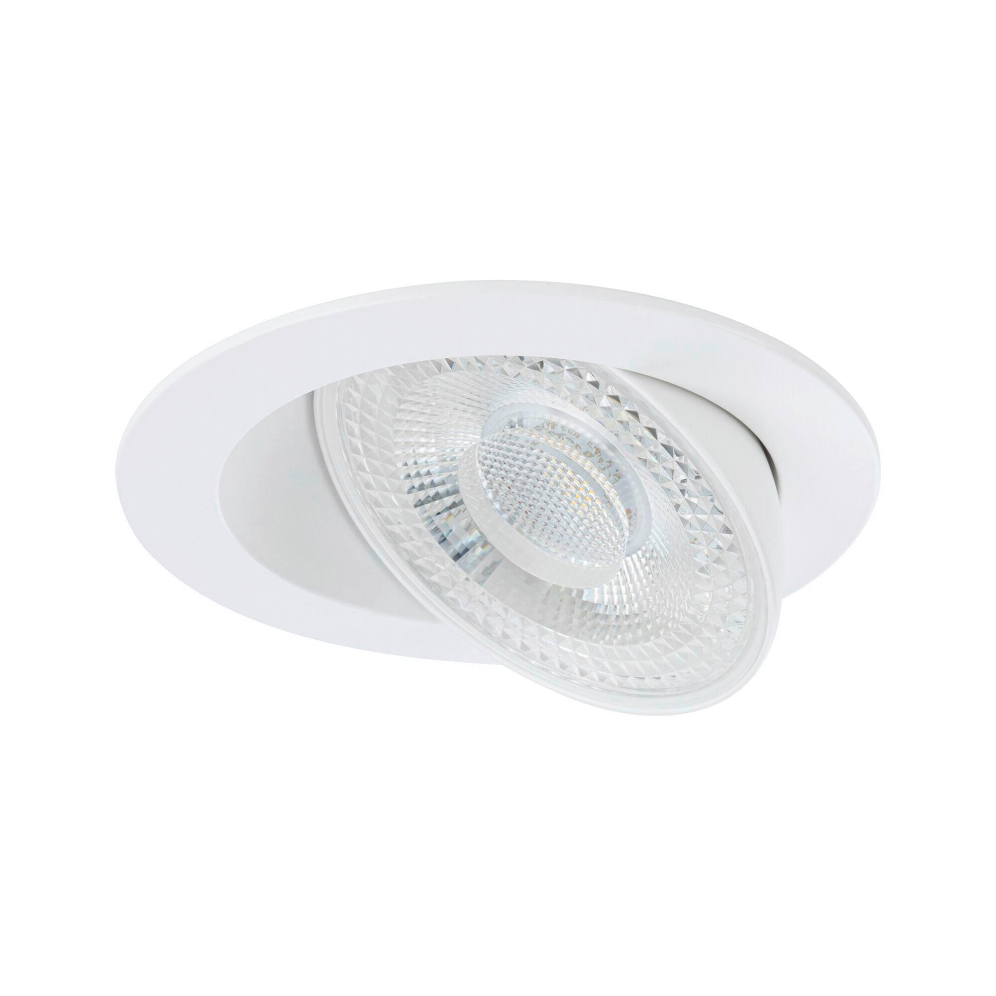 Paulmann Led-Einbauspot Aumus Weiß 4.0 cm