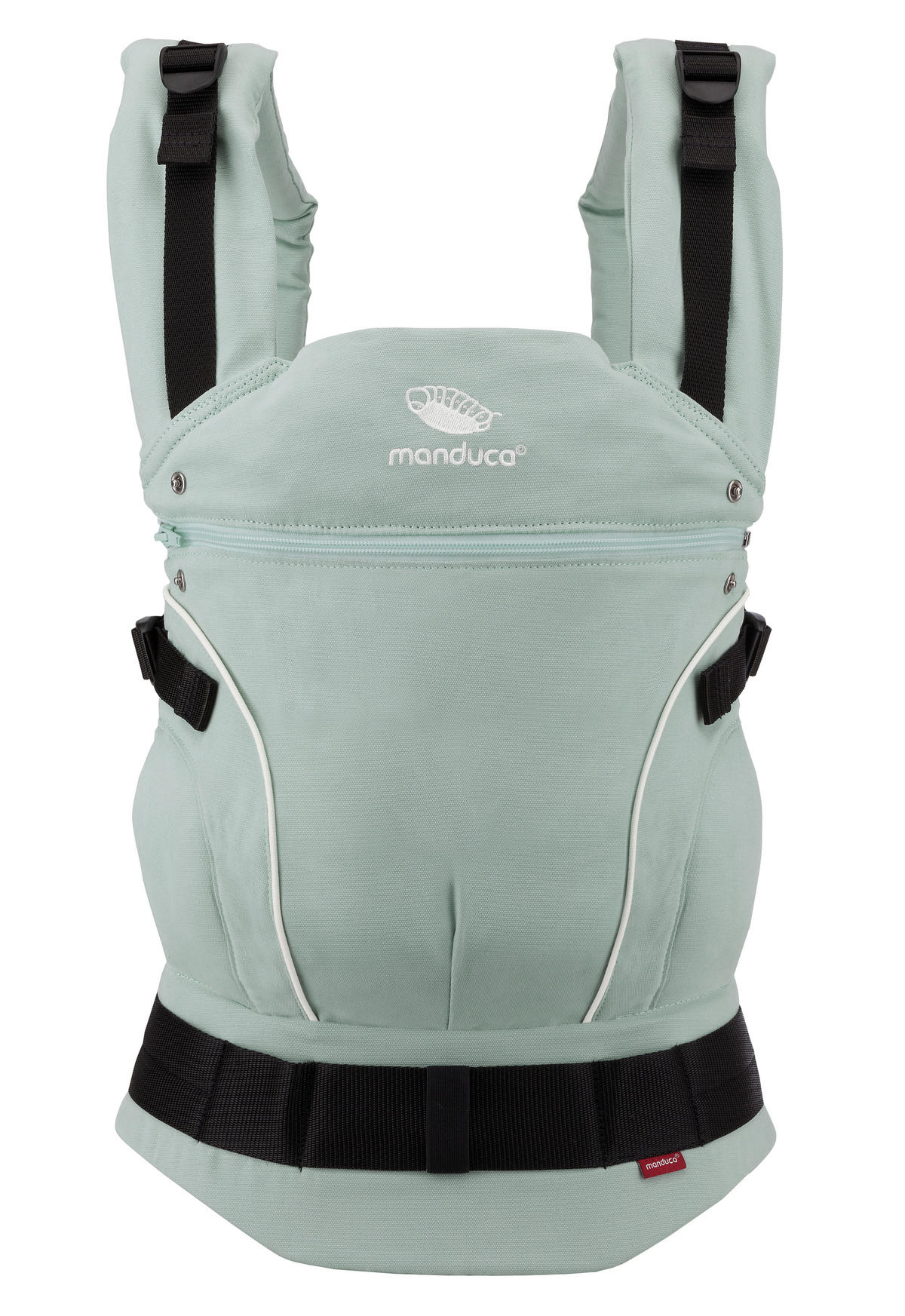 BABYTRAGE Manduca first  - Salbeigrün, Basics, Textil (One-Sizenull) - Wickelkinder Manduca
