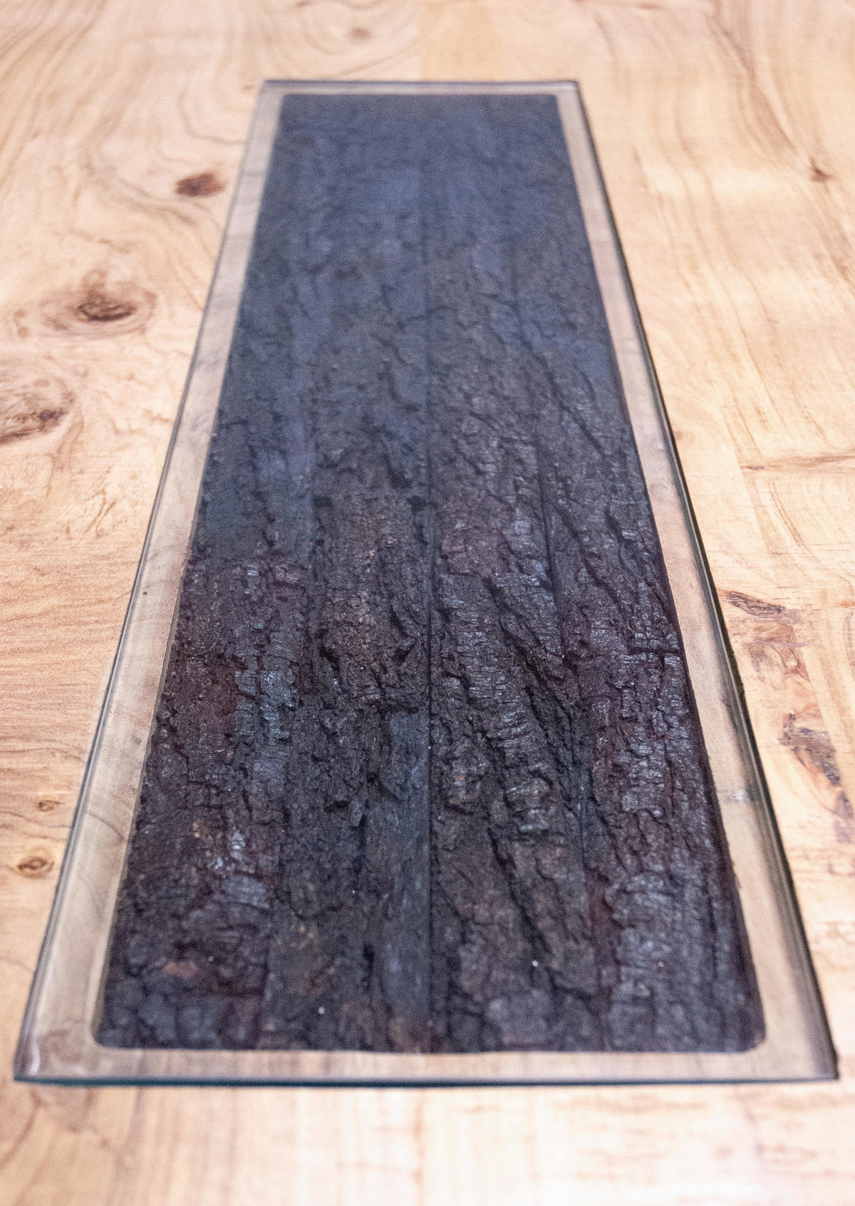 ESSTISCH 200/100/76 cm Akazie massiv Holz, Metall Braun rechteckig  - Braun/Grau, Natur, Holz/Metall (200/100/76cm) - Livetastic